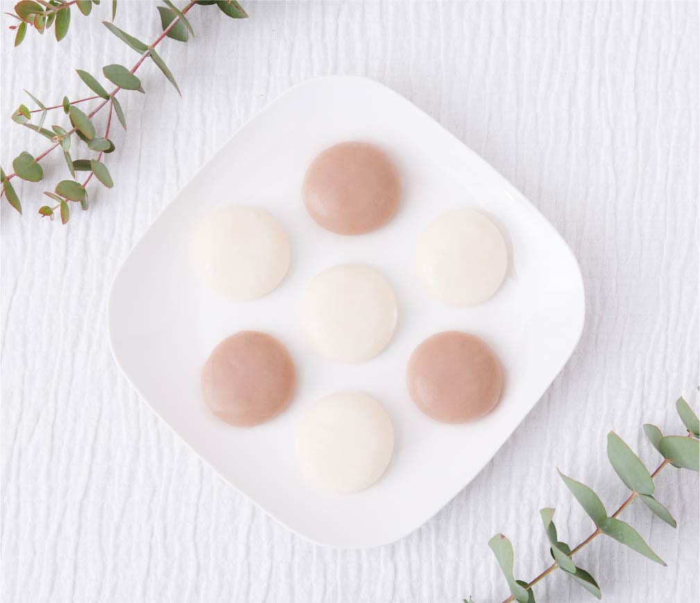 無添加・無着色の一升餅のイメージ