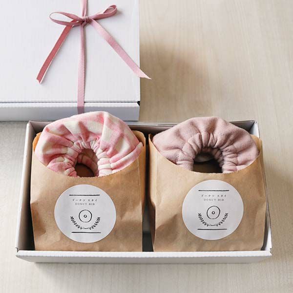 ドーナツスタイ｜名入れもできる出産祝い・よだれかけ｜リシュマム