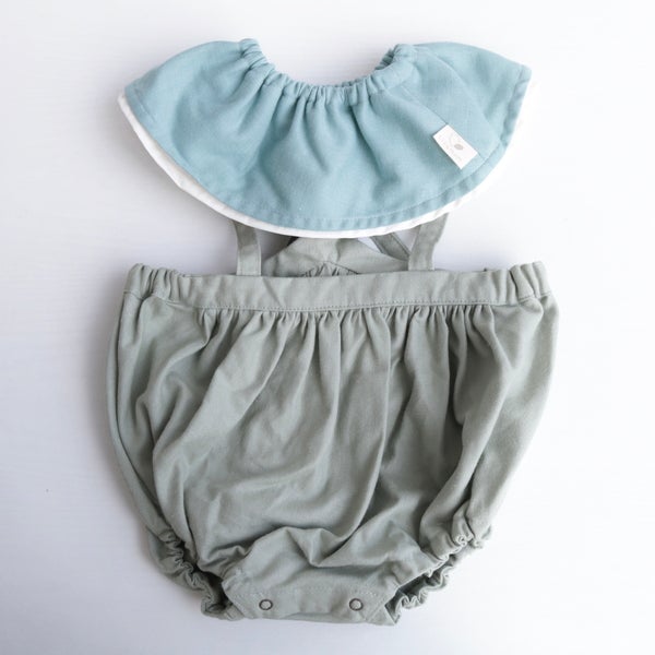 紐付きかぼちゃパンツ＋名入れドーナツスタイのセット | ママとベビー