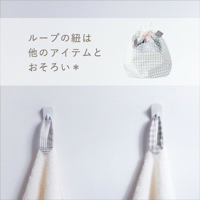 ループ付きタオル【名入れ刺繍無料】【オーガニックコットン】 | ママ